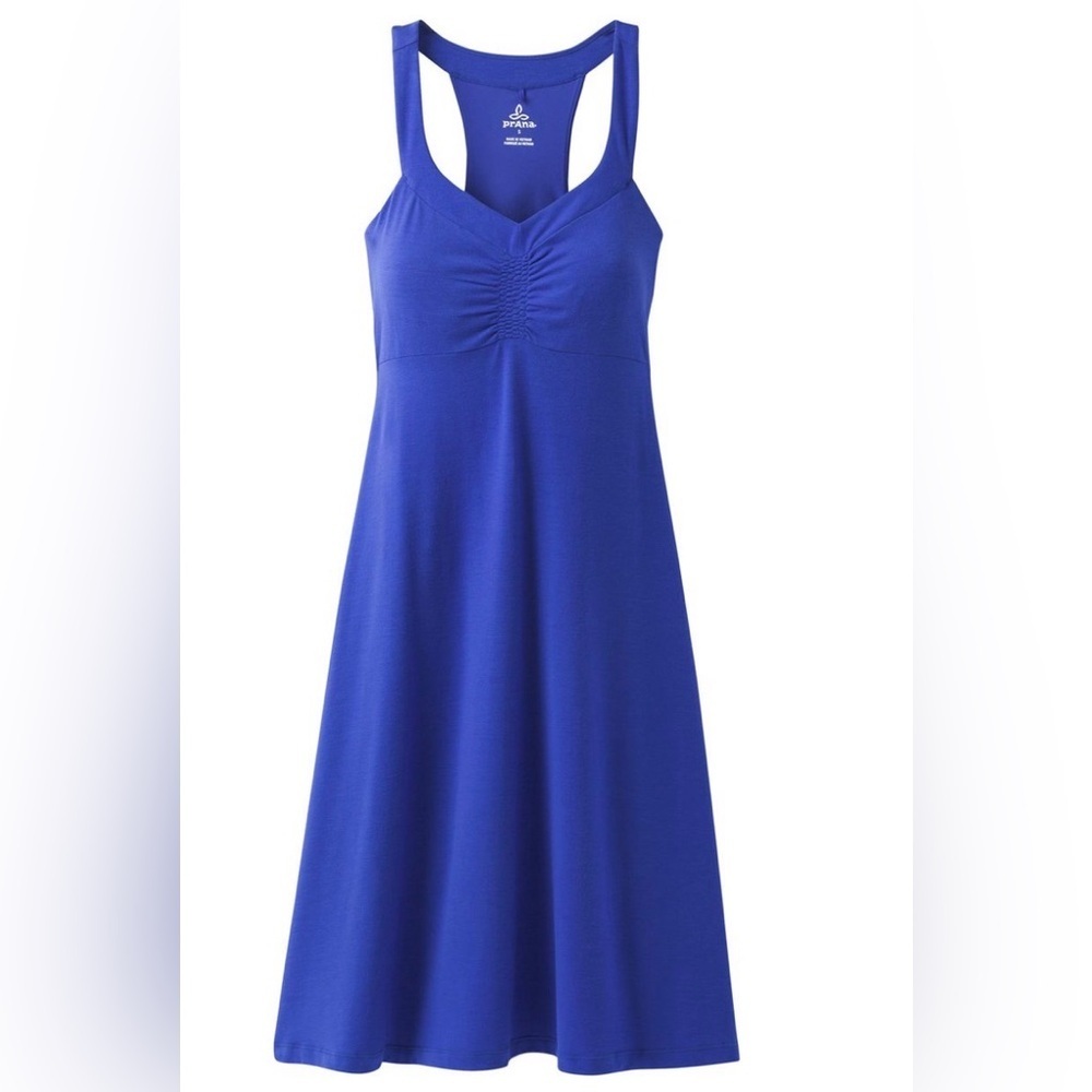 Prana Shauna Tank Racerback Shelf Bra Dress Small
